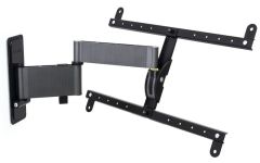 support tv chevalet en hetre de 45 a65