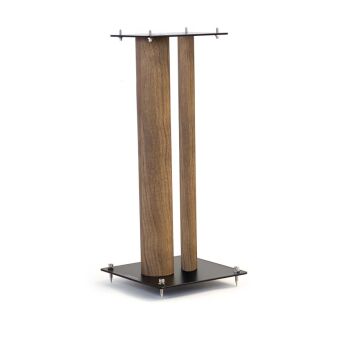 STYLUM 2 SPEAK STANDS/PAIR/WHITE SATIN