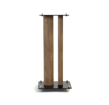 STYLUM 2 SPEAK STANDS/PAIR/WHITE SATIN