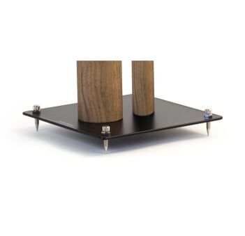 STYLUM 2 SPEAK STANDS/PAIR/WHITE SATIN