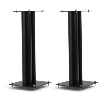 STYLUM 2 SPEAK STANDS/PAIR/WHITE SATIN