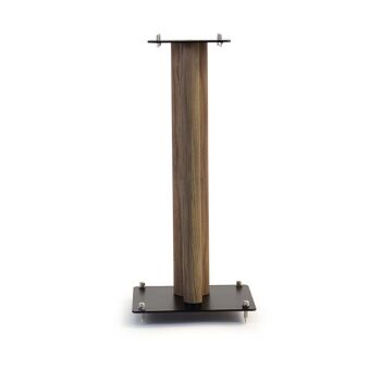 STYLUM 2 SPEAK STANDS/PAIR/WHITE SATIN